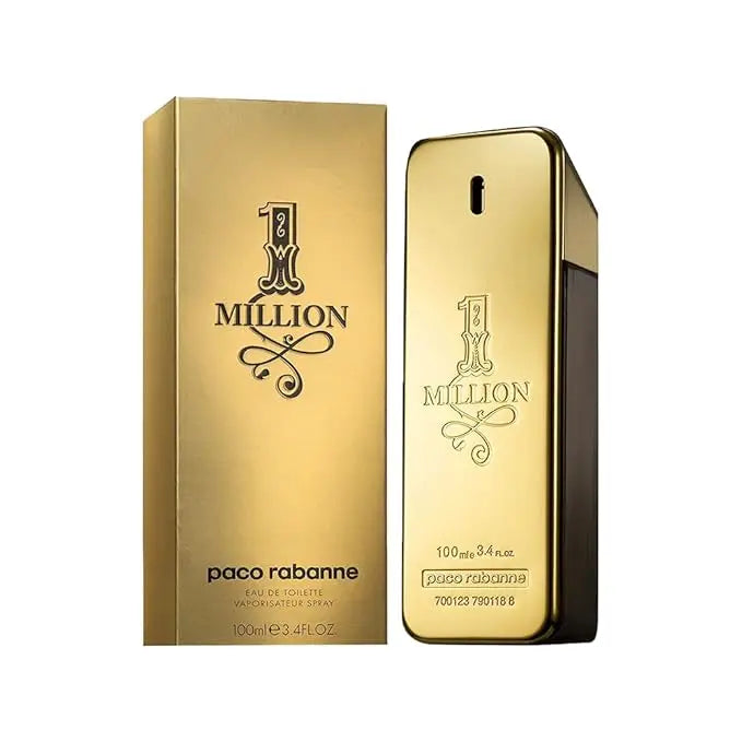 1 Million By Paco Rabanne para hombre Eau De Toilette TESTER 3.4 fl oz 3.4 fl oz