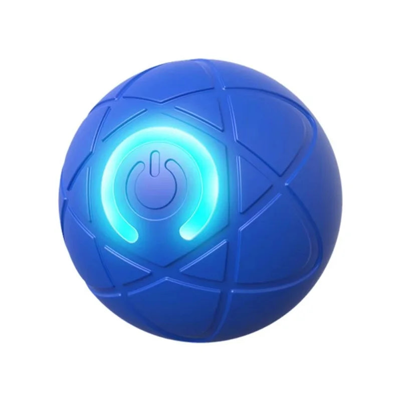 Dog Toys Intelligent Gravity Jump Ball Rechargeable Bite-Resistant Rolling Ball Cat And Dog Chase Interactive Pet Toys