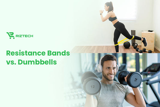 Resistance Bands vs. Dumbbells