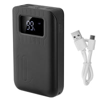 Portable Power Bank with Dual USB & LCD Display