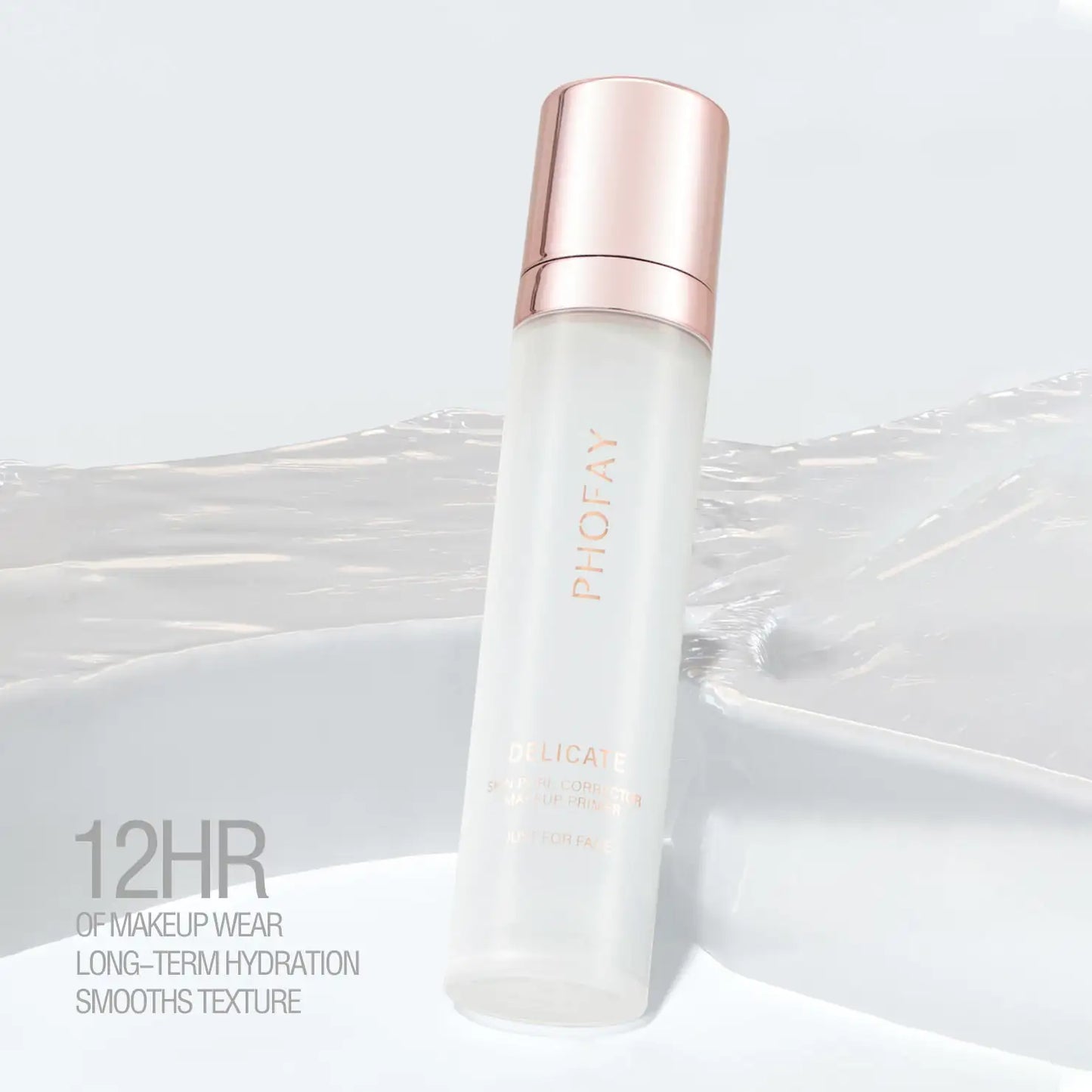 PHOFAY Hydrating Makeup Primer 25ml / 0.85 fl oz – Lightweight, Oil-Control & Non-Comedogenic, Smooth Non-Greasy Base with Volatile Silicone Oils