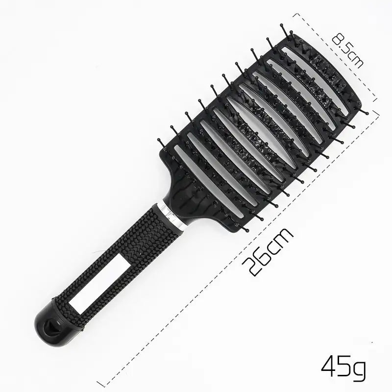 Hairbrush Anti Klit Brushy Haarborstel Women Detangler Hair Brush Bristle Nylon Scalp Massage Teaser Hair Brush Comb
