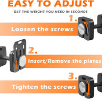 Adjustable Dumbbell 9 In 1