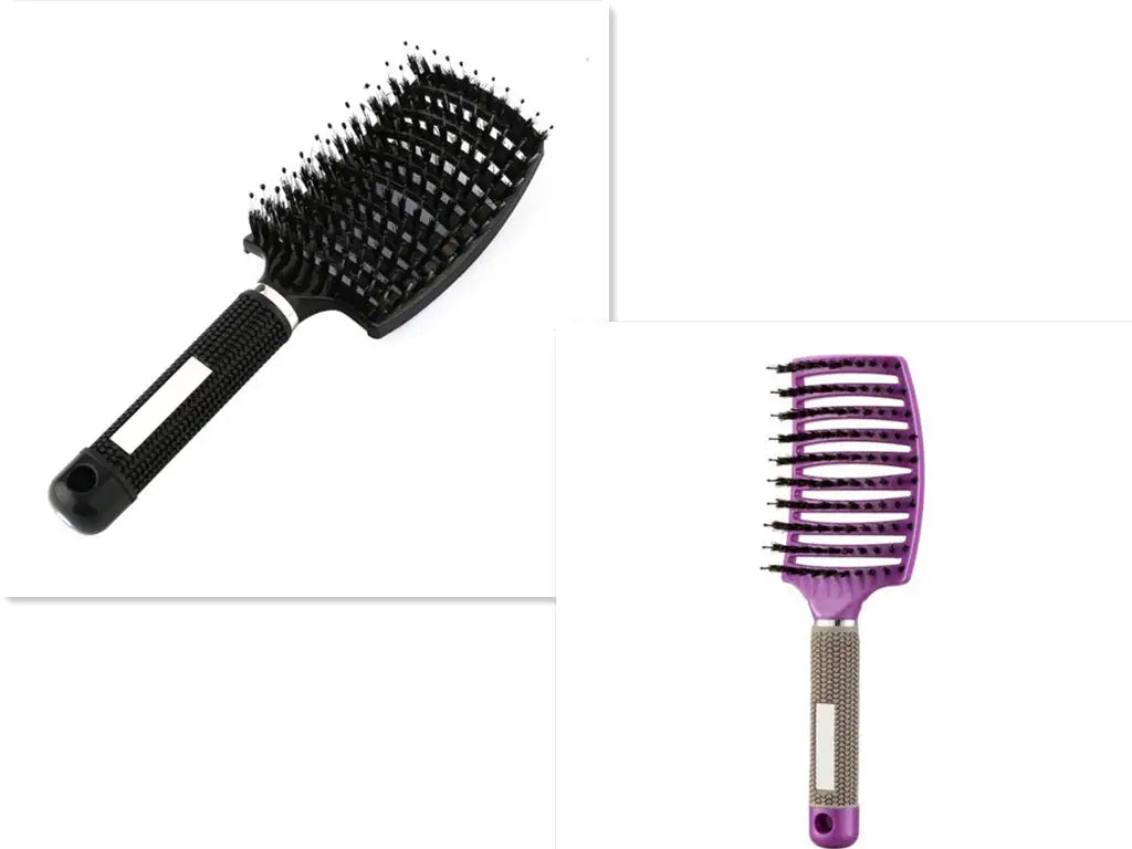 Hairbrush Anti Klit Brushy Haarborstel Women Detangler Hair Brush Bristle Nylon Scalp Massage Teaser Hair Brush Comb