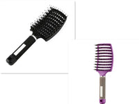 Hairbrush Anti Klit Brushy Haarborstel Women Detangler Hair Brush Bristle Nylon Scalp Massage Teaser Hair Brush Comb
