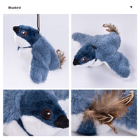 Cat Plush Toys For Indoor Cats Automatic Flapping Bird Cat Toy USB Rechargeable Electronic Pet Enrichment Toys