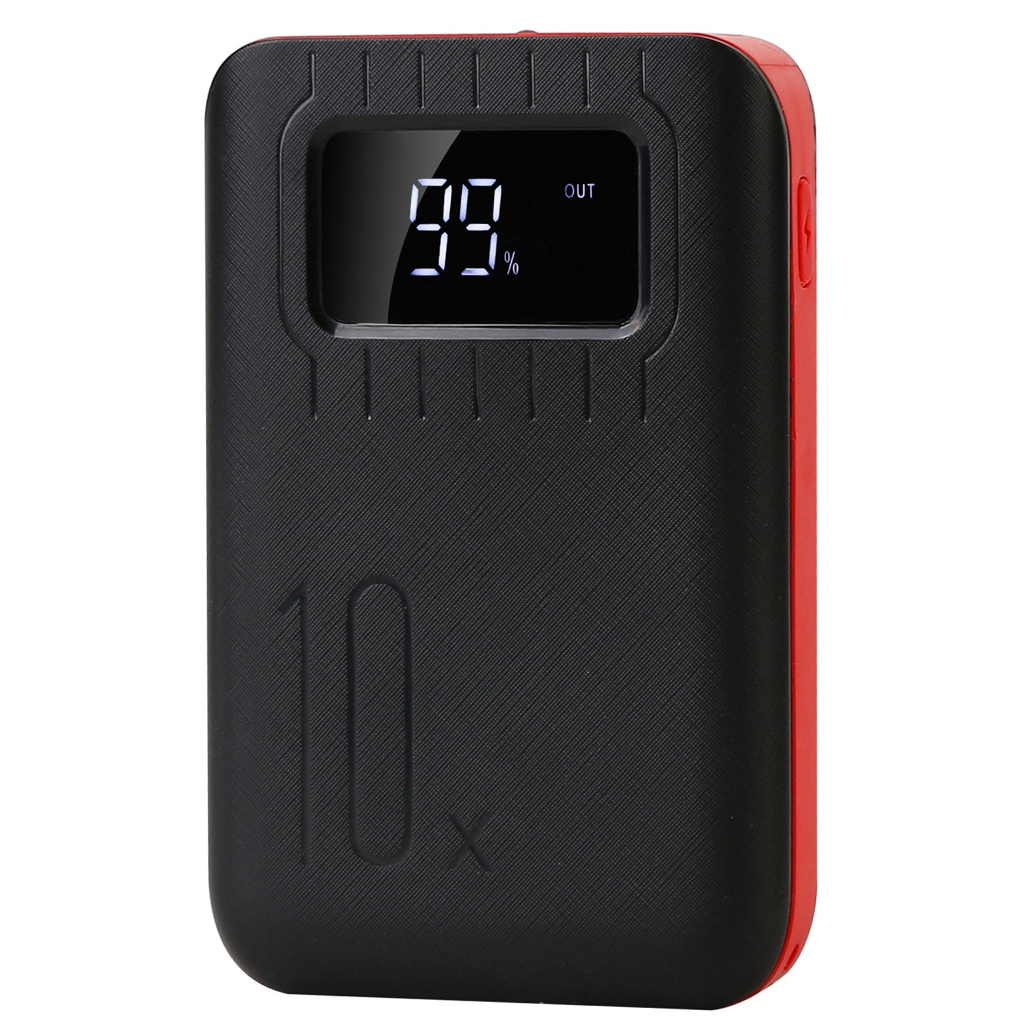 Portable Power Bank with Dual USB & LCD Display