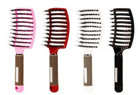 Hairbrush Anti Klit Brushy Haarborstel Women Detangler Hair Brush Bristle Nylon Scalp Massage Teaser Hair Brush Comb