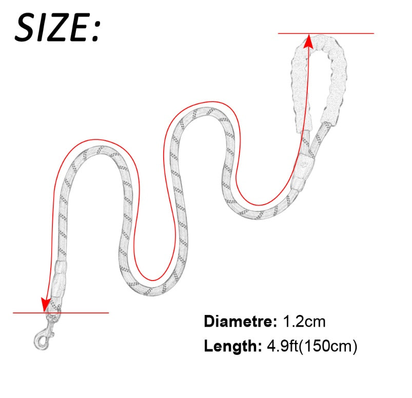 Dog Leash Nylon Pet Dog Leash Rope For Small Medium Large Dogs Walking Training Pet Suppiles