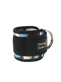 1pc Adjustable D-Ring Ankle Straps for Cable Machines - Comfortable Ankle Cuffs for Glute & Leg Muscle Strength Training in Gym