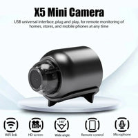 1080P New X5 Mini Camera Night Vision Lightweight Portable Premium Cams Motion Detection Wireless Surveillance Camera