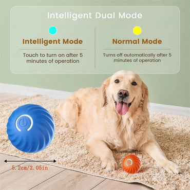 Dog Toy Ball Automatic Moving Bouncing Rolling Ball USB Smart puppy Interactive Dog Chew Toy Ball Cat Products
