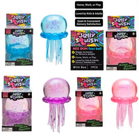 Squishies Nee Doh Jellyfish Squish Toy Fidget Toy, Water Sensory Soft Jelly Squeeze Stress Relief Fidget Toy