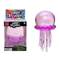 Squishies Nee Doh Jellyfish Squish Toy Fidget Toy, Water Sensory Soft Jelly Squeeze Stress Relief Fidget Toy