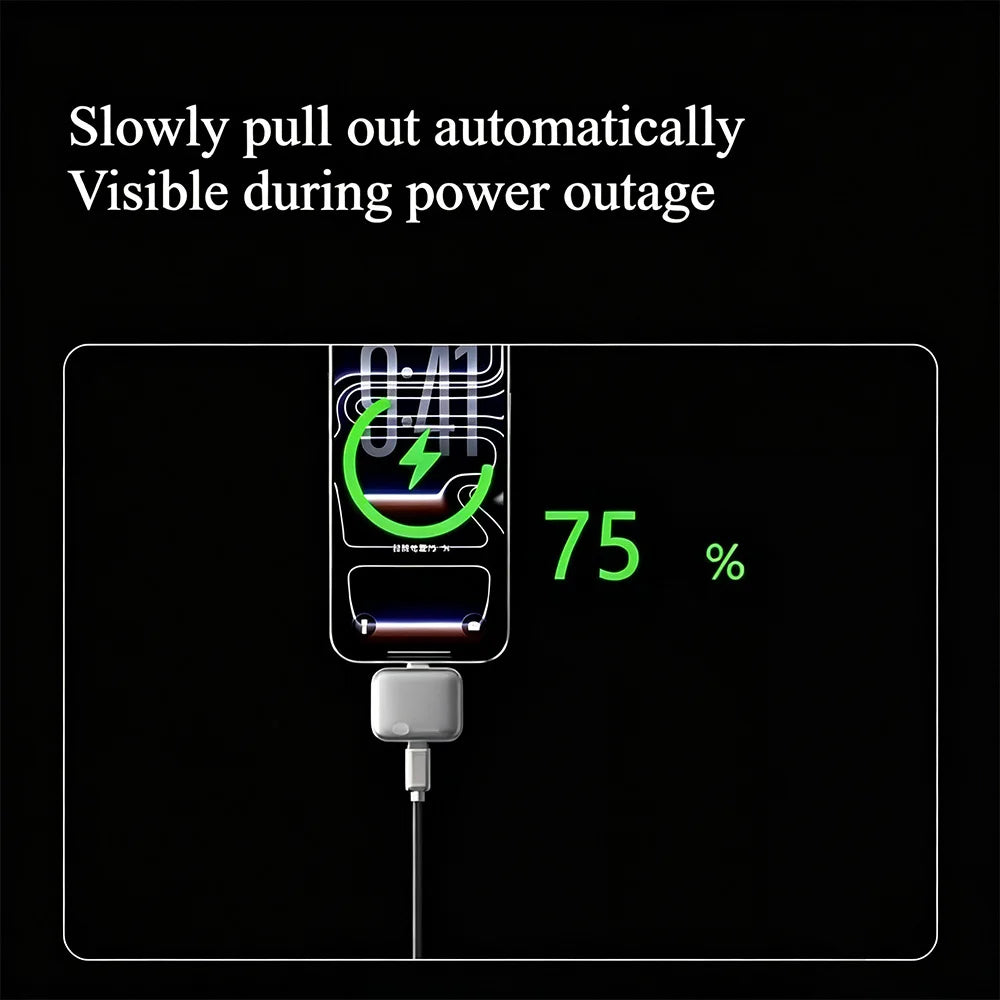 Smart Charging Adapter with Physical Cut Off Breaker, Auto Stop Power Supply When Full, Overcharge Protection for Laptop Tablet