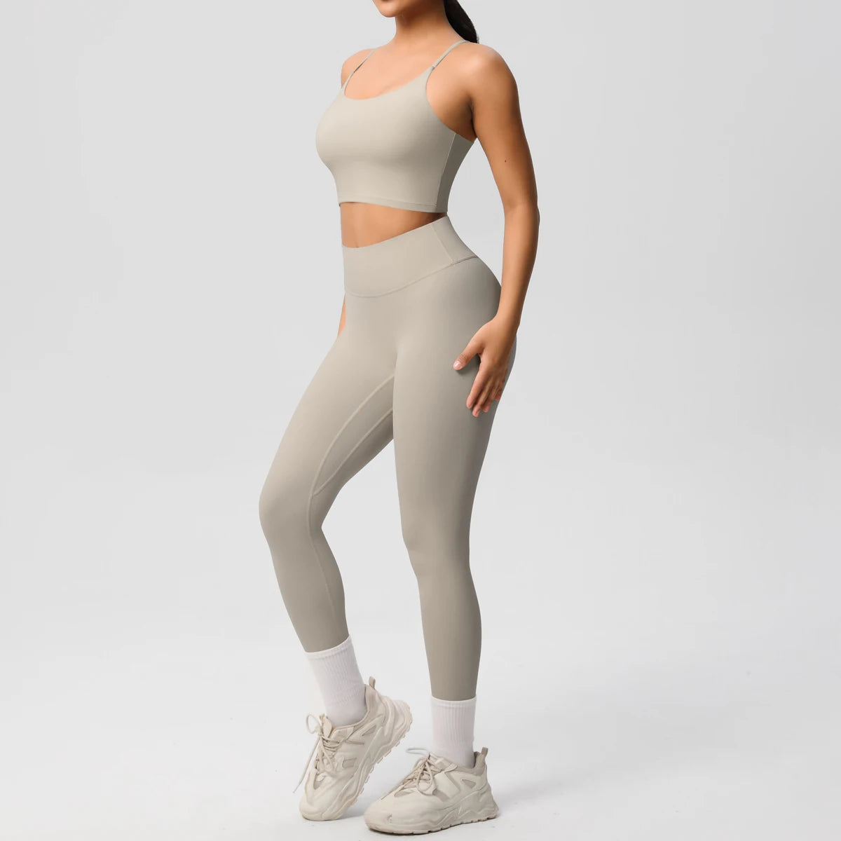 Yoga Clothes Women Tracksuit Athletic Wear Pilates Fitness Suit Gym Workout Push Up Clothes Sports Bra Leggings Suit 2 Piece