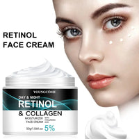 YOUNGCOME Retinol Cream Promotes Skin Elasticity And Luster Nourishing Nourishing And Locking Moisture To Improve Skin Texture