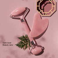 Face Massager Roller Guasha Board Resin Scraper Wrinkle Remover Massage Roller for Facial Lifting Body Slim Skin Care Tools 2Pcs