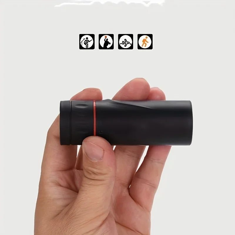 2000X25 HD Monocular Telescope, Compact Portable for Travel, Hiking, Fishing, Camping, Stargazing, Concerts & Bird Watching