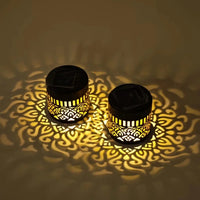 Solar-Powered Datura Lantern Light Wall Lamp Outdoor Garden Patio Walkway Decorations 1PCS Lighting for Garden Decor