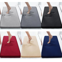 Super Absorbent Bath Mat Memory Foam Carpet Non-slip Bathroom Rug Bathtub Side Floor Rugs Shower Room Doormat Toilet Footpad