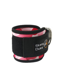 1pc Adjustable D-Ring Ankle Straps for Cable Machines - Comfortable Ankle Cuffs for Glute & Leg Muscle Strength Training in Gym