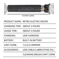 Hair Clippers for Men, Professional Hair Trimmer Cordless Zero Gapped T-Blade Trimmer Rechargeable Beard Trimmer, Mens Gifts Hair Grooming Set for Hair Cutting