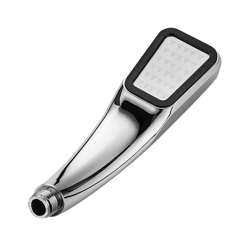 300 Holes Pressurized Showerhead Hand Hold Square Rain Shower Head Water Saving Rainfall Spray Nozzle Bathroom Accessories