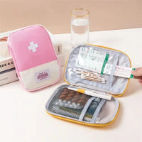 Portable Small Medical Kit for Outdoor Travel Portable Medical First Aid Kit for Home Use Large Capacity Medicine Kit