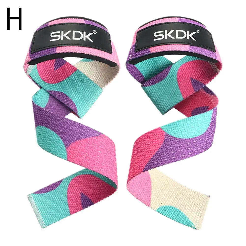 Weightlifting Wrist Straps Strength Training Booster Belt Adjustable Non-slip Adjustable Non-slip Gym Fitness Sports Grip Band