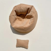 Labubu Doll Sofa for Labubu Mini Lazy Sofa Bed V1 V2 V3 DIY Clothing Accessories Cute Doll Cushion Children's Toy Gift