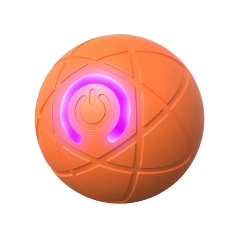 Dog Toys Intelligent Gravity Jump Ball Rechargeable Bite-Resistant Rolling Ball Cat And Dog Chase Interactive Pet Toys