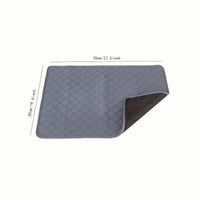 Winter Dog Pee Pad Reusable Washable Dog Urine Mat Car Seat Floor Sofa Waterproof Absorbent Puppy Cat Training Pet Supplies