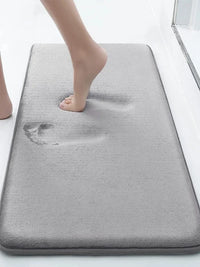 Super Absorbent Bath Mat Memory Foam Carpet Non-slip Bathroom Rug Bathtub Side Floor Rugs Shower Room Doormat Toilet Footpad
