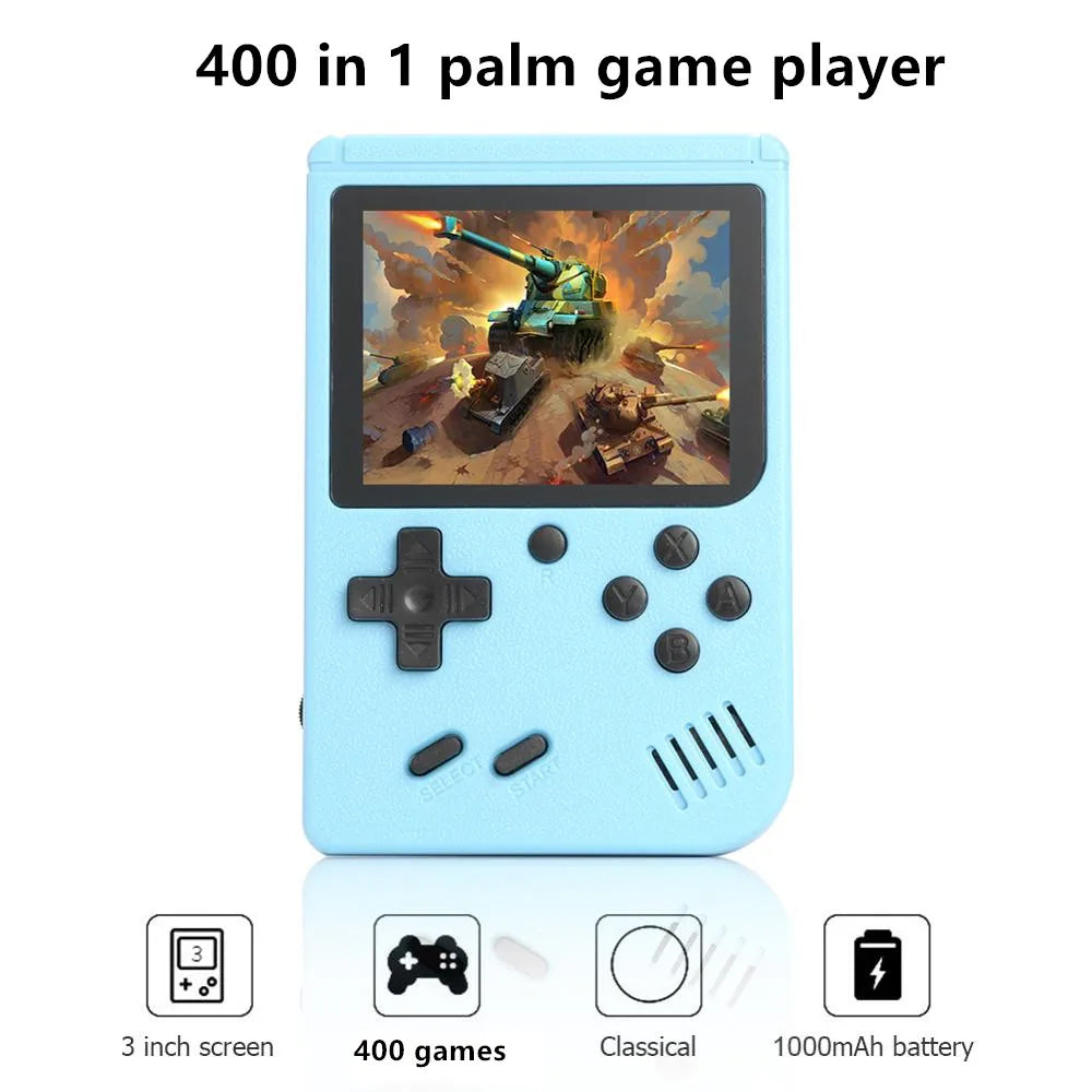Games Handheld Game Players Portable Retro Video Console Boy 8 Bit 3.0 Inch Color LCD Screen Games 400 In 1 MINI