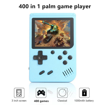 400 In 1 MINI Games Handheld Game Players Portable Retro Video Console Boy 8 Bit 3.0 Inch Color LCD Screen Games