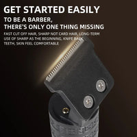 Hair Clippers for Men, Professional Hair Trimmer Cordless Zero Gapped T-Blade Trimmer Rechargeable Beard Trimmer, Mens Gifts Hair Grooming Set for Hair Cutting