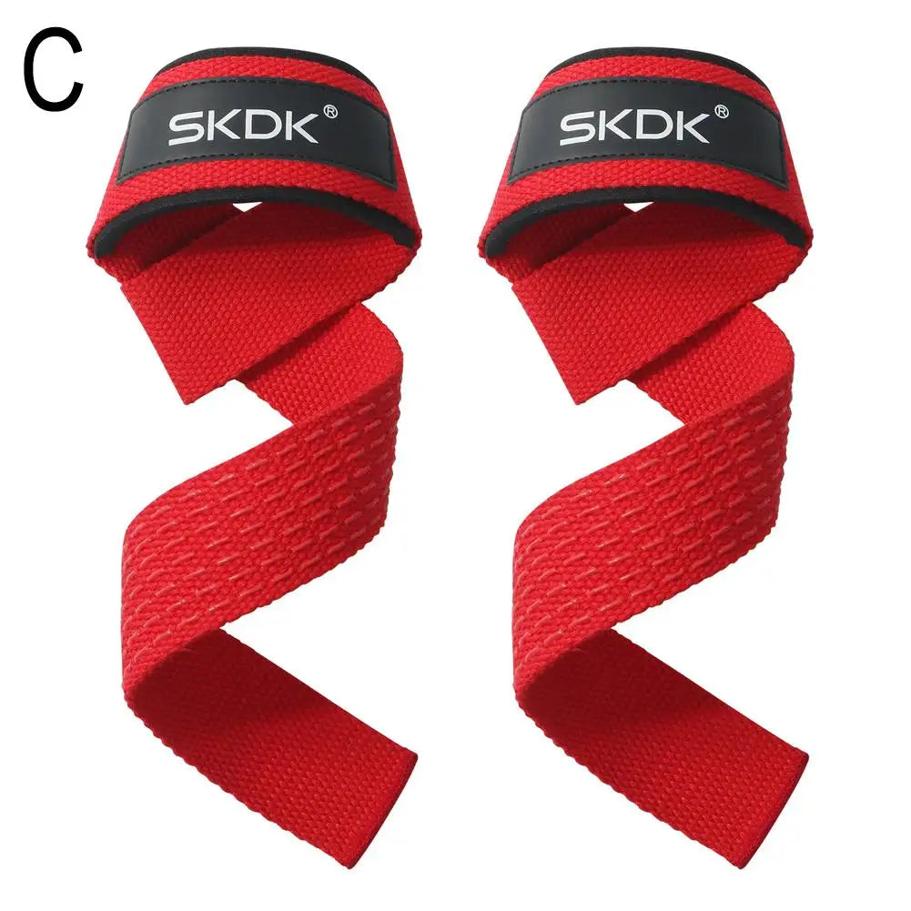 Weightlifting Wrist Straps Strength Training Booster Belt Adjustable Non-slip Adjustable Non-slip Gym Fitness Sports Grip Band