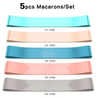 Resistance Bands for Working Out, Elastic Exercice Loop Bands,Yoga Starter Set of Stretch Bands for Booty Legs,Pilates Flexbands