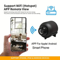 New X5Mini Night Vision 1080P Wireless Surveillance Camera Lightweight Clear Portable Motion Detection Premium Quality