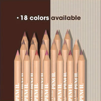 6pcs Velvet Matte Lip Liner Pencils Set Long-Lasting Non-Drying Perfect for Lining Filling Lips Versatile for All Skin Typ