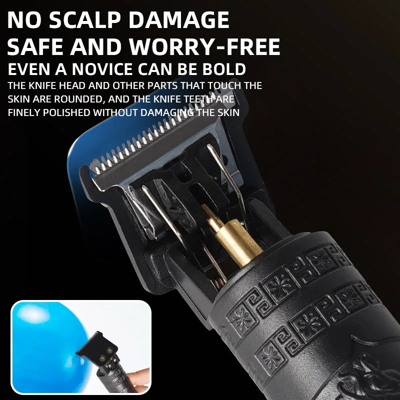 Hair Clippers for Men, Professional Hair Trimmer Cordless Zero Gapped T-Blade Trimmer Rechargeable Beard Trimmer, Mens Gifts Hair Grooming Set for Hair Cutting