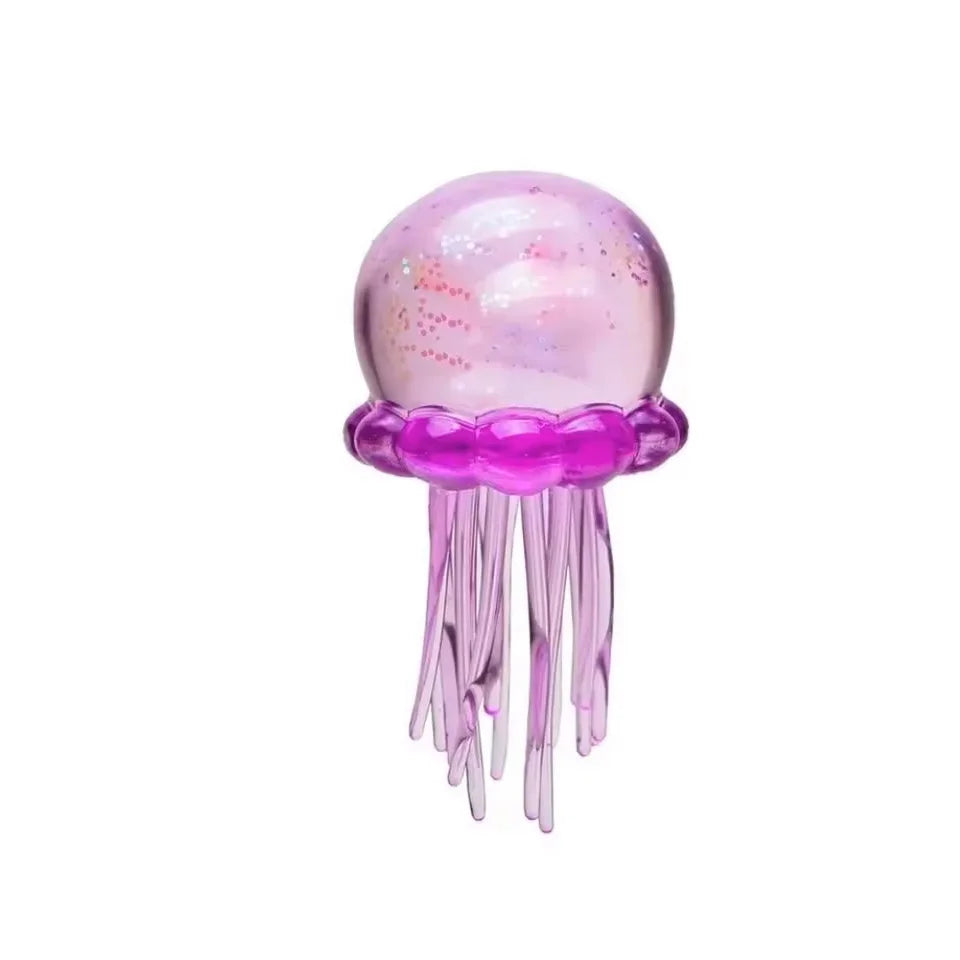 Squishies Nee Doh Jellyfish Squish Toy Fidget Toy, Water Sensory Soft Jelly Squeeze Stress Relief Fidget Toy