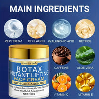 Anti Aging Face Cream 1+1 Pack 100g with Collagen Q10 Ceramide Vitamin C Instant Lifting Moisturizes Wrinkles Cheap