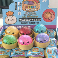 Mini Glitter Dumpling Squishy with Box Dumplings Sensory Steamer Soft Dough Ball for Decompression Fidget Toy Stress Relief Gift