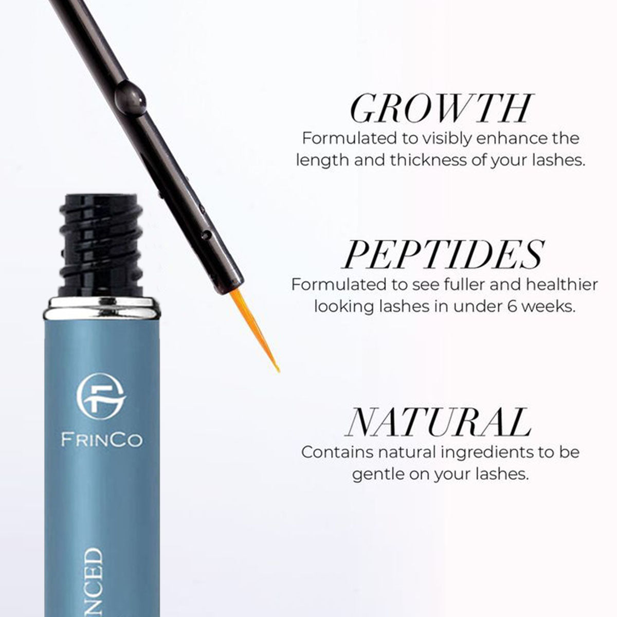 Advanced Eyelash Enhancing Serum, Eyelash Conditioner For Promoting Fuller & Thicker Looking Lashes, Eyelash And Brow Growth Serum, 5ml