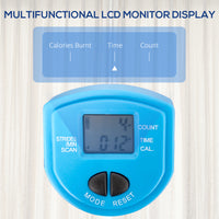 Twist Stepper Machine with Resistance Bands, Adjustable Workout Fitness Equipment with Handle Bar and LCD Display for Home Gym Exercise