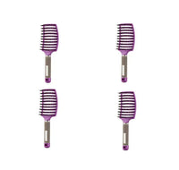 Hairbrush Anti Klit Brushy Haarborstel Women Detangler Hair Brush Bristle Nylon Scalp Massage Teaser Hair Brush Comb