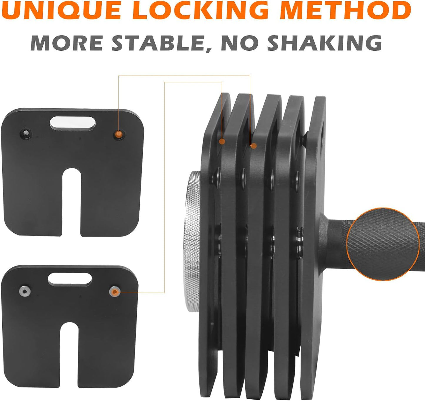 Adjustable Dumbbell 9 In 1